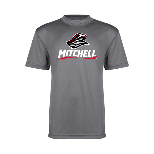  Youth Performance Grey Concrete Tee - Mitchell W Mariner