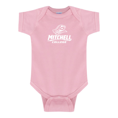  Light Pink Infant Onesie - Primary Athletics Mark