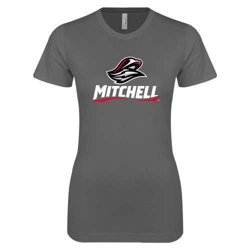  Next Level Womens Charcoal Boyfriend Tee - Mitchell W Mariner
