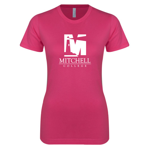 Main Image for  Next Level Womens Fuchsia Boyfriend Tee