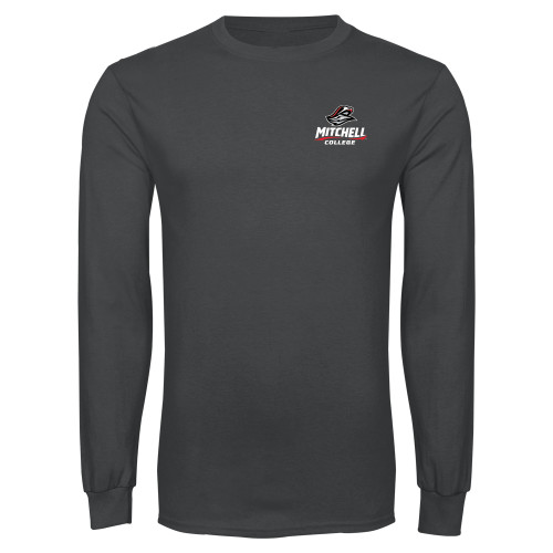  Charcoal Long Sleeve T Shirt - Primary Athletics Mark