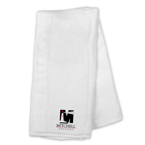  Baby Burp Cloth - Mitchell College Vertical Logo