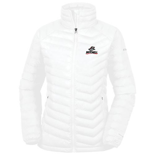  Columbia Womens White Powder Lite Jacket - Mitchell W Mariner