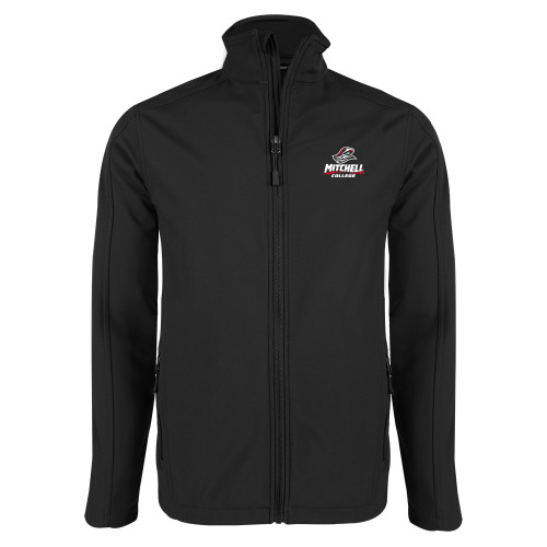  Black Softshell Jacket - Primary Athletics Mark