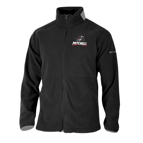  Columbia Black Everest Ridge Fleece Full Zip Jacket - Mitchell W Mariner
