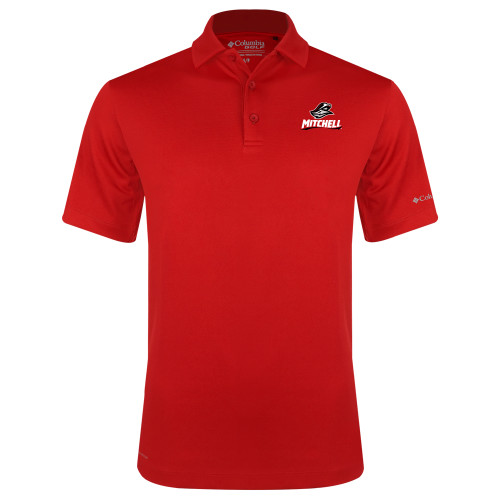 Main Image for  Columbia Red Omni Wick Drive Polo