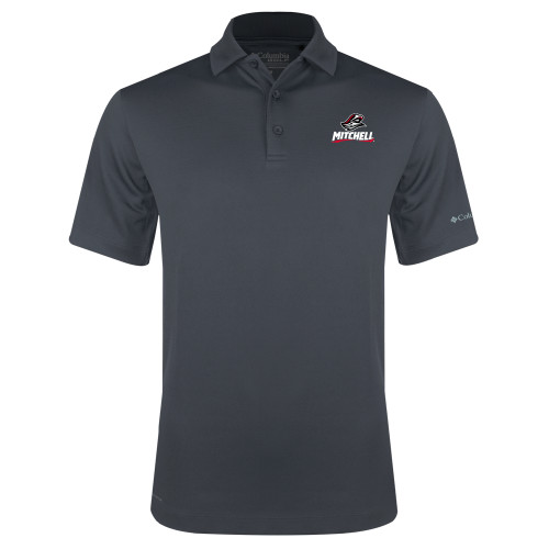  Columbia Charcoal Omni Wick Drive Polo - Mitchell W Mariner