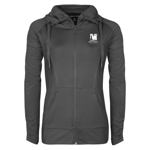 Main Image for  Womens Charcoal Sport Wick Stretch Full Zip Jacket