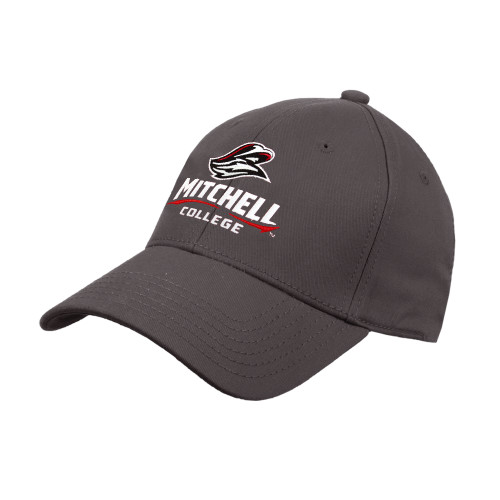  Charcoal Structured Adjustable Pro Style Hat - Primary Athletics Mark