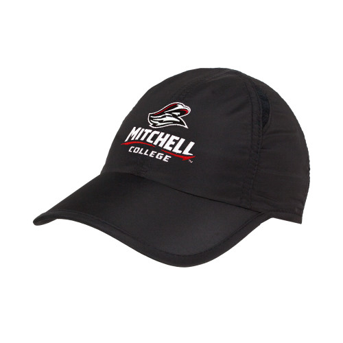  Womens Black Performance Cap - Primary Athletics Mark