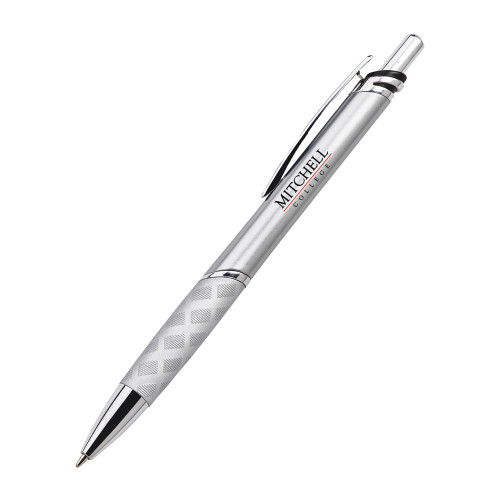  Andy Silver Ballpoint Pen - Wordmark