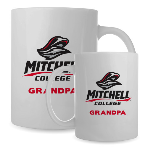  Full Color White Mug 15oz - Grandpa