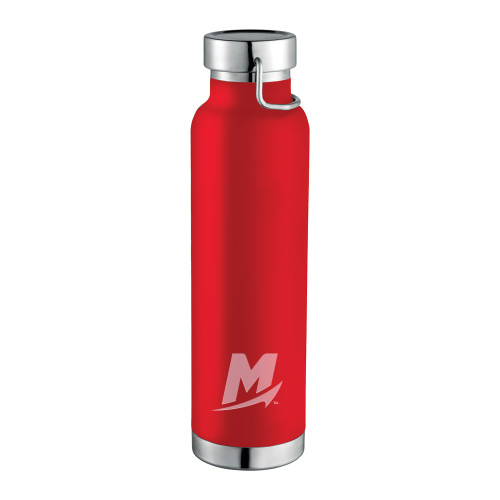  Thor Copper Vacuum Insulated Red Bottle 22oz - M Engraved