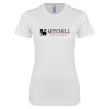 Thumbnail image for  Next Level Womens White Boyfriend Tee