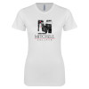 Thumbnail image for  Next Level Womens White Boyfriend Tee