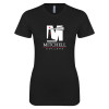 Thumbnail image for  Next Level Womens Black Boyfriend Tee