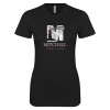Thumbnail image for  Next Level Womens Black Boyfriend Tee