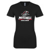 Thumbnail image for  Next Level Womens Black Boyfriend Tee