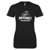 Thumbnail image for  Next Level Womens Black Boyfriend Tee