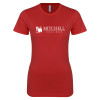 Thumbnail image for  Next Level Womens Red Boyfriend Tee