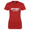 Thumbnail image for  Next Level Womens Red Boyfriend Tee
