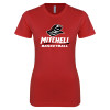 Thumbnail image for  Next Level Womens Red Boyfriend Tee