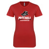 Thumbnail image for  Next Level Womens Red Boyfriend Tee