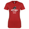 Thumbnail image for  Next Level Womens Red Boyfriend Tee