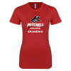 Thumbnail image for  Next Level Womens Red Boyfriend Tee