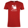 Thumbnail image for  Womens Short Sleeve Red Tee