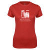 Thumbnail image for  Womens Red Performance Tee