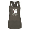 Thumbnail image for  Next Level Womens Charcoal Racerback Tank