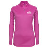 Thumbnail image for  Syntrel Womens Raspberry Interlock 1/4 Zip