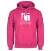 Thumbnail image for  Womens Fuchsia Fleece Hoodie