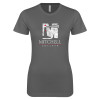 Thumbnail image for  Next Level Womens Charcoal Boyfriend Tee