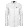 Thumbnail image for  Womens White Twill Button Down Long Sleeve