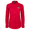 Thumbnail image for  Womens Red Twill Button Down Long Sleeve 