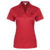 Thumbnail image for  Womens Red Performance Fine Jacquard Polo