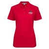 Thumbnail image for  Womens Silk Touch Red Pique Polo