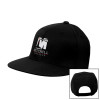 Thumbnail image for  Black Flat Bill Snapback Hat