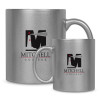 Thumbnail image for  Full Color Silver Metallic Mug 11oz