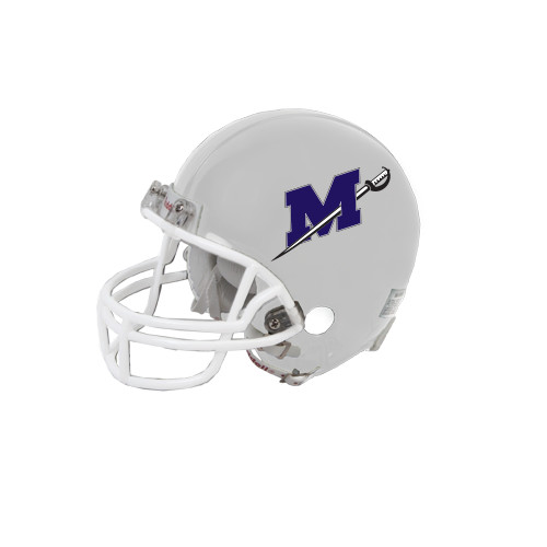  Riddell Replica White Mini Helmet - Official Logo