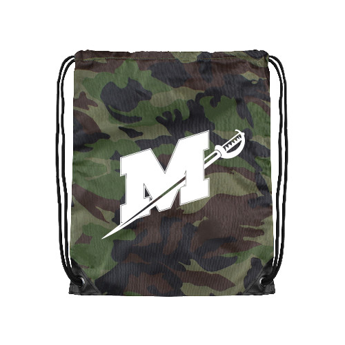  Camo Drawstring Backpack - Official Logo