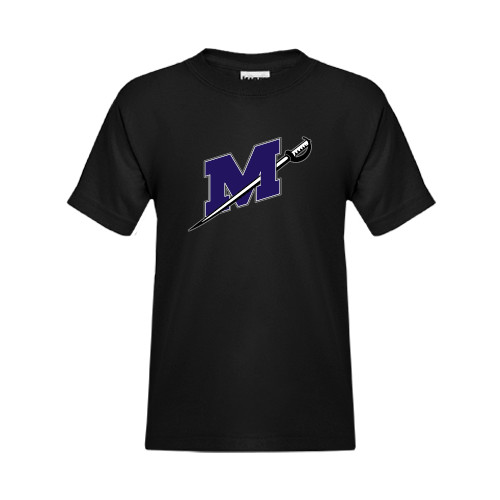  Youth Black T Shirt - Official Logo