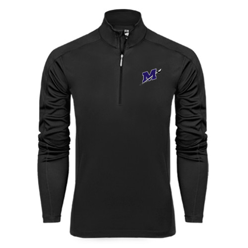  Syntrel Black Interlock 1/4 Zip - Official Logo