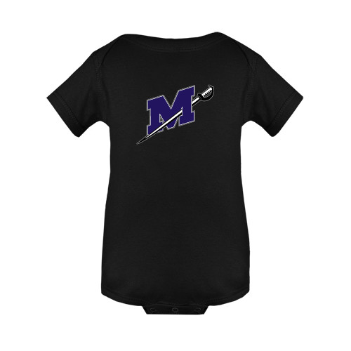  Black Infant Onesie - Official Logo