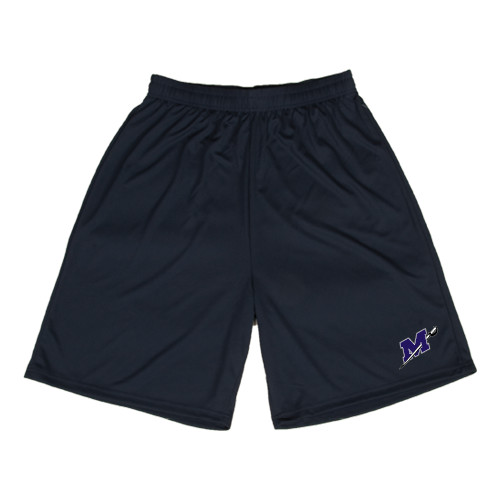  Black Performance Classic 9 Inch Short - Official Logo