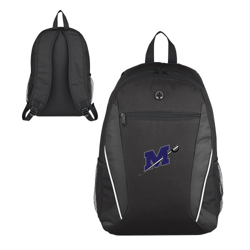  Homerun Black Computer Backpack - Official Logo