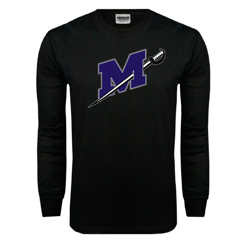  Black Long Sleeve T Shirt - Official Logo