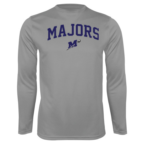  Steel Performance Longsleeve Shirt - Arched Majors w/ Primary Logo